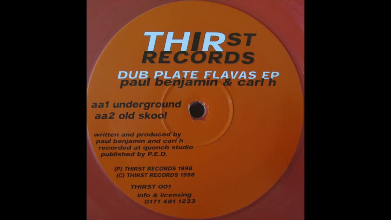 Paul Benjamin and Carl H - 'Underground'