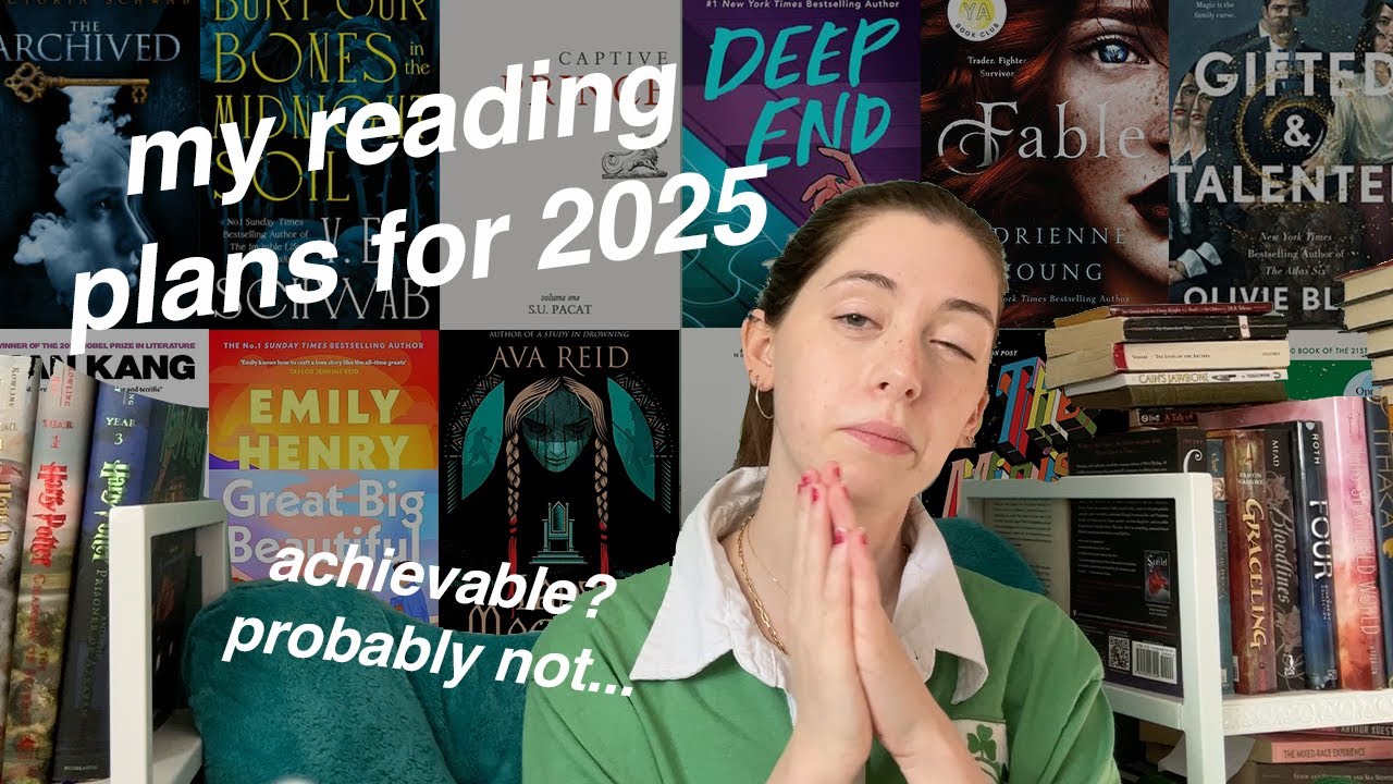 my 2025 reading goals 📚