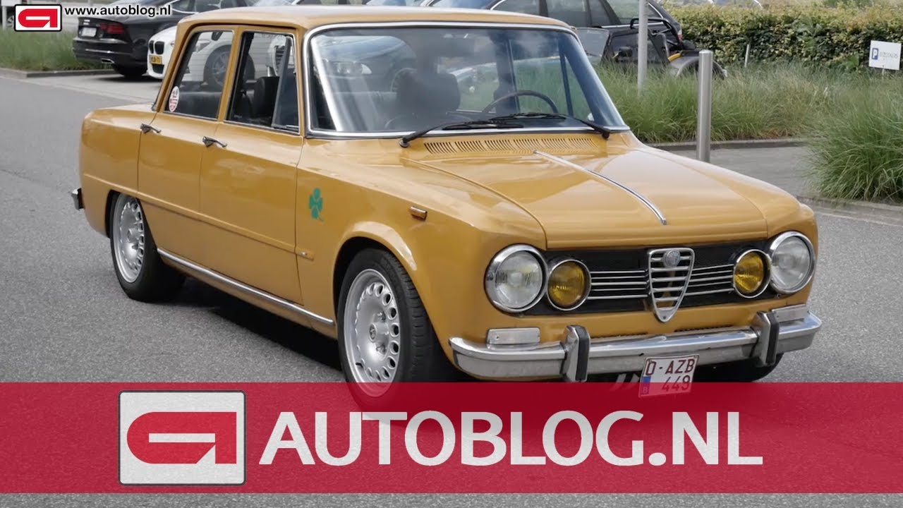 Mijn auto: Alfa Romeo Giulia (1973) van Bart