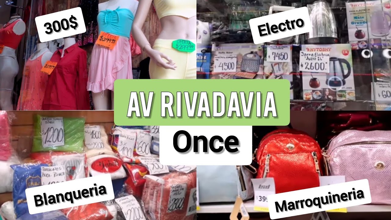 AV RIVADAVIA ONCE - Locales de Bazar, Ropa, Blanqueria, Marroquinería