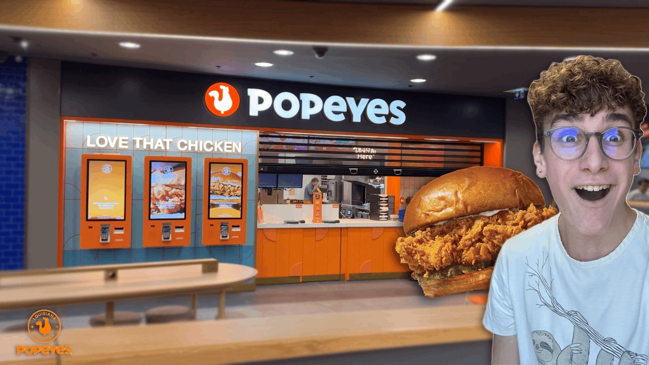 KIPRÓBÁLTUK A POPEYEST🍔🍗🐓