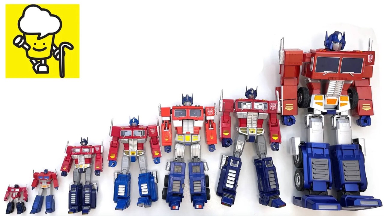 Transformers Optimus Prime evolution G1 God Ginrai Armada Robosen トランスフォーマー 變形金剛