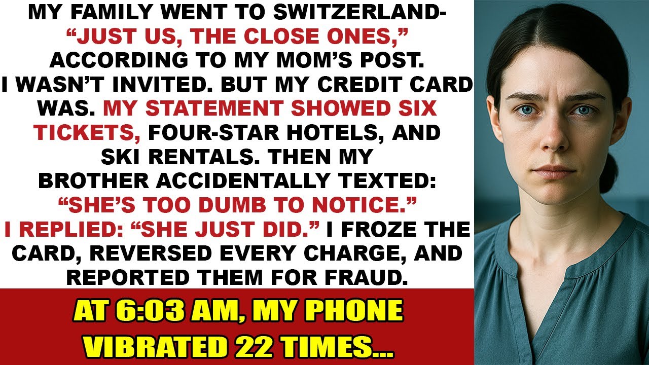 My Family Went to Switzerland—