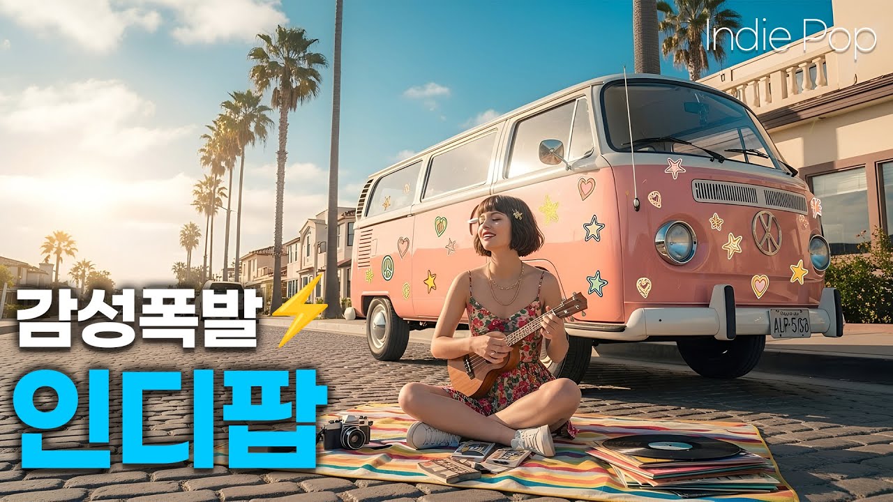 하루 종일 기분 업 시켜주는 음악 🎧 심쿵주의⚡ 감성 폭발 인디팝 💛 Indie Pop Vol.2