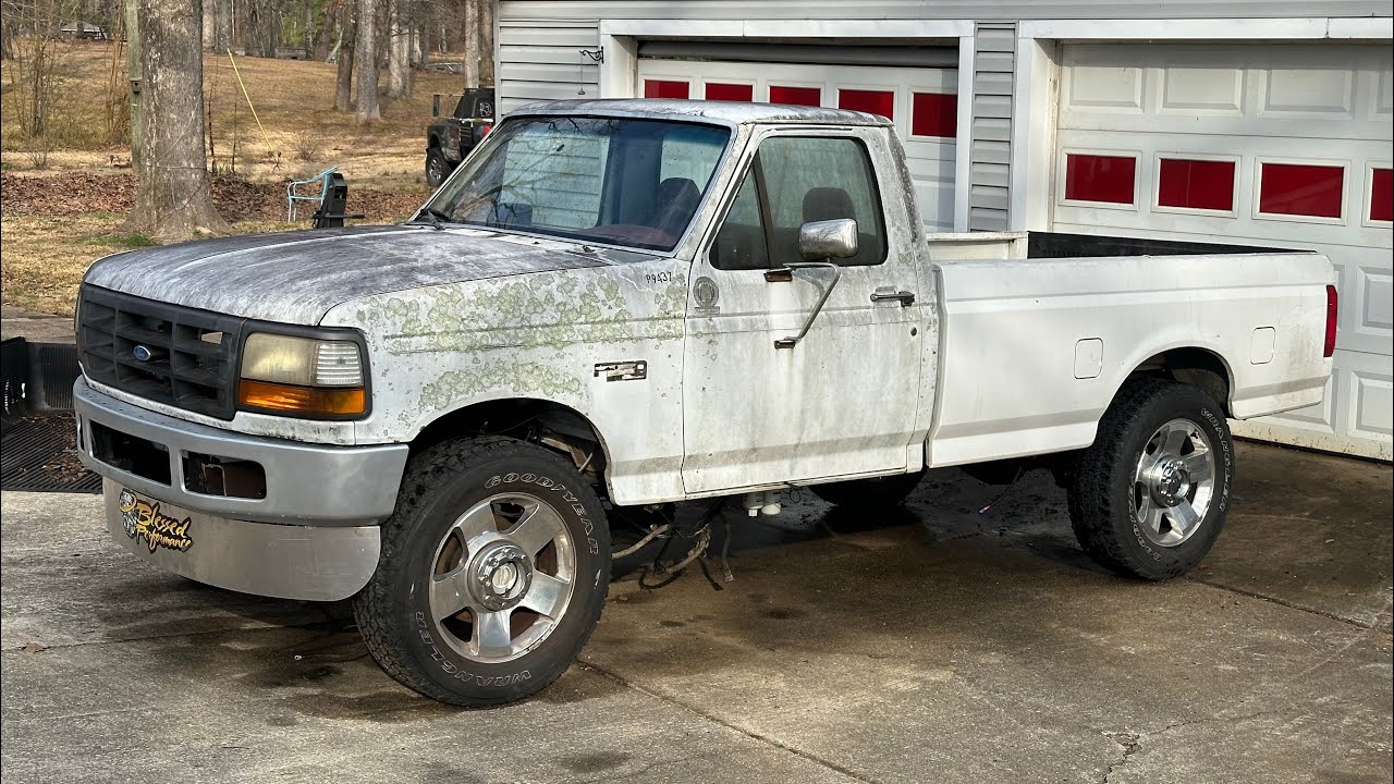 05+ SUPERDUTY axle swap into OBS Ford