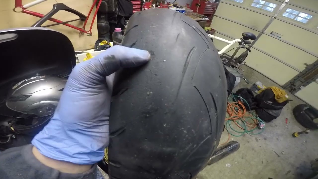 Honda st1300 rear wheel removal and installing 90 degree valve stem