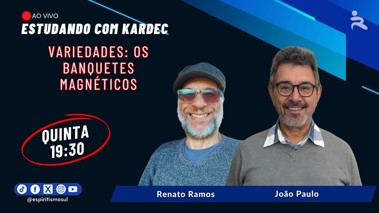 VARIEDADES: Os Banquetes Magnéticos - Estudando Com Kardec
