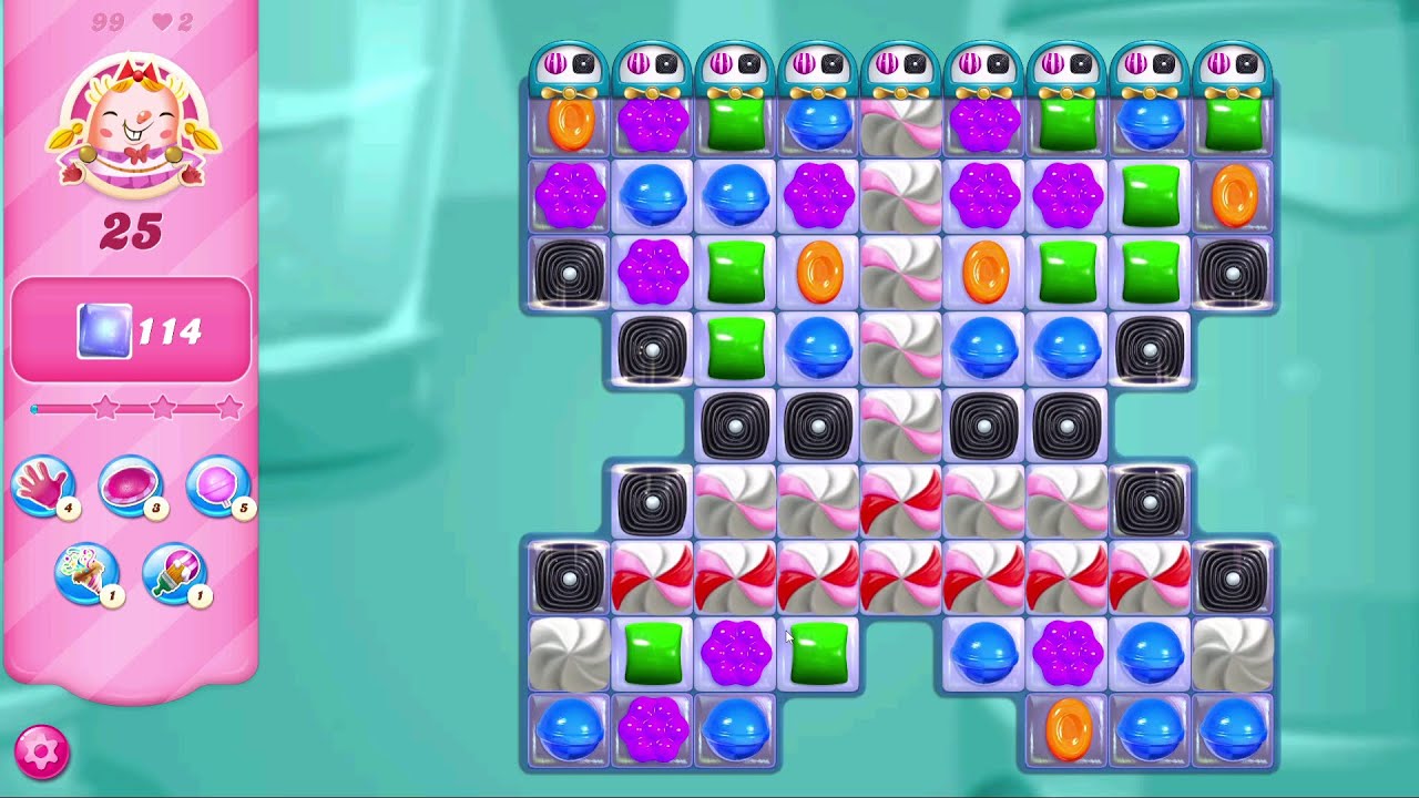 Candy Crush Saga LEVEL 99 | NO BOOSTERS (new version*)✔️