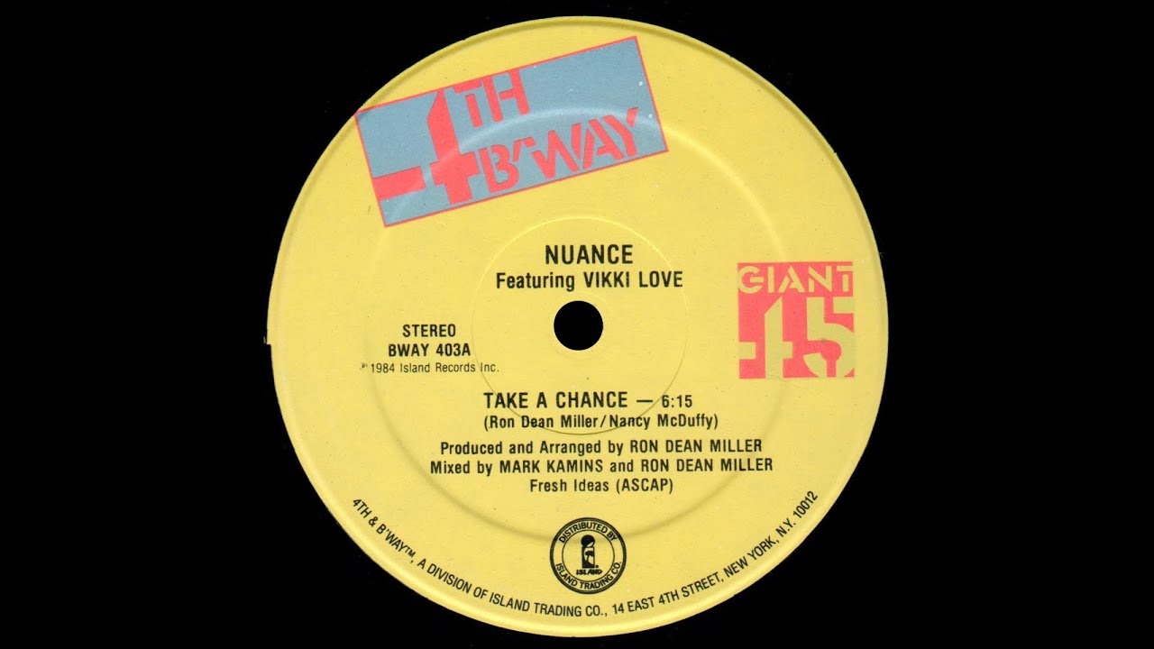 Nuance Featuring Vikki Love - Take A Chance - Vocal '84