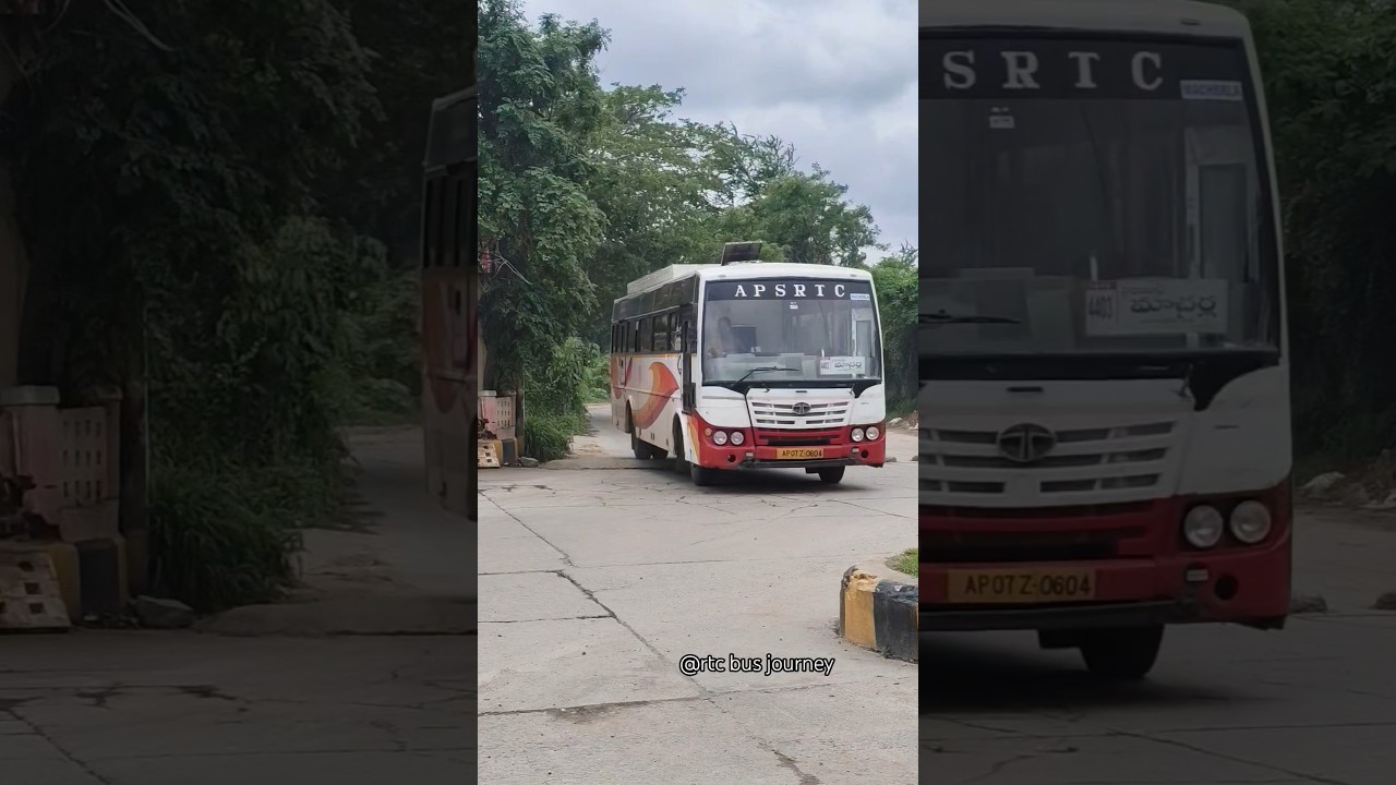 HYDERABAD TO MANCHERLA APSRTC SUPER LUXURY SEATER BUS...#rtcbusjourney#update #subscribe #now