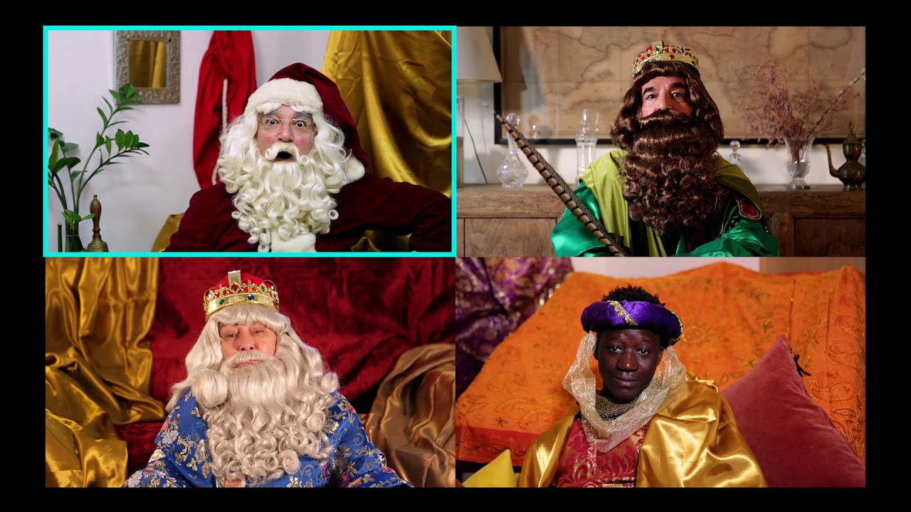 Reis Mags d'Orient i Pare Noel
