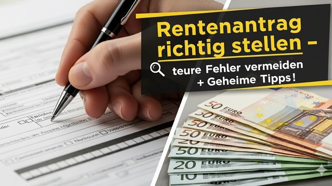 Rente sichern! Rentenantrag richtig stellen, teure Fehler vermeiden + Geheimtipps 💰