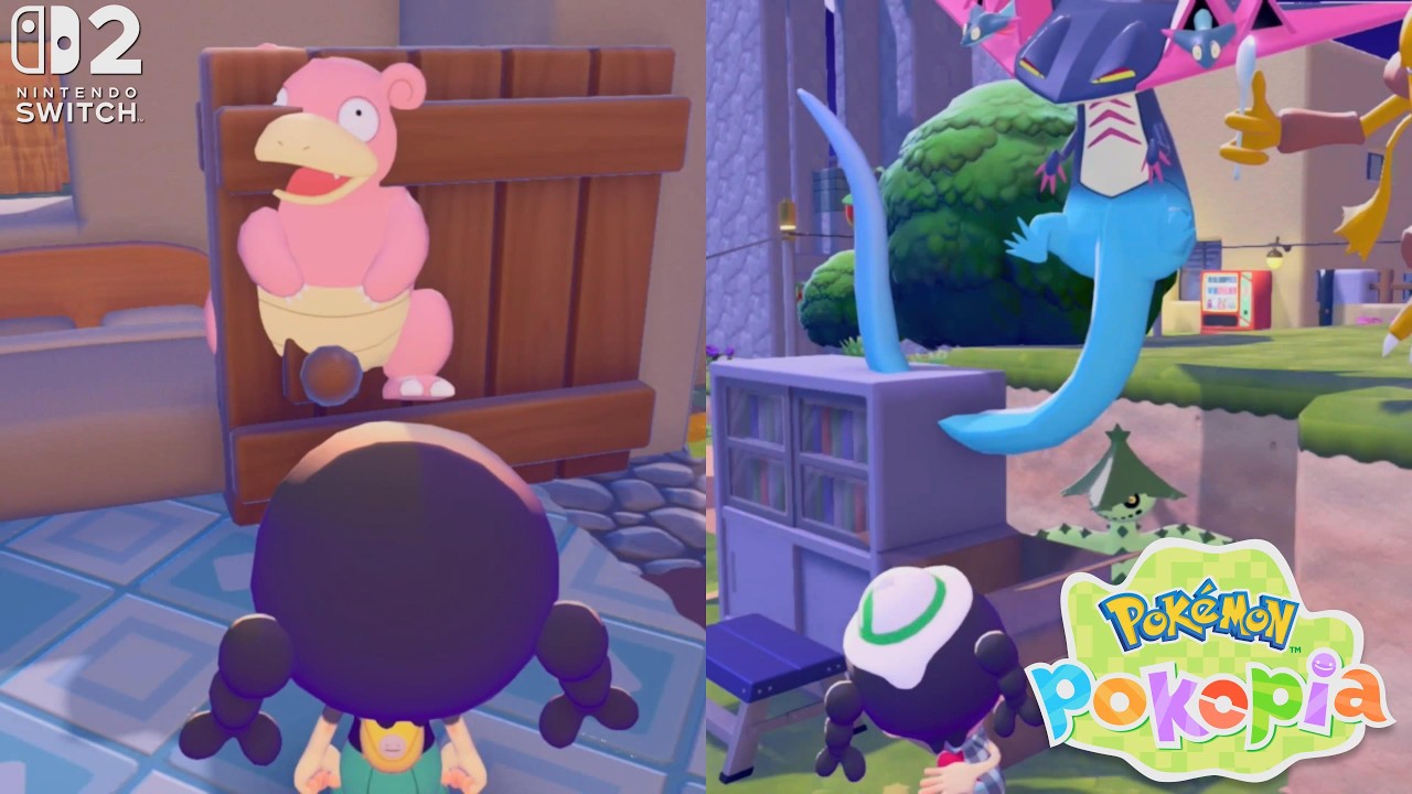 Pokémon Pokopia: Slowbro & Dragpult! Finding Rare & Very Rare Pokémon Habitat (#3) [SW2]