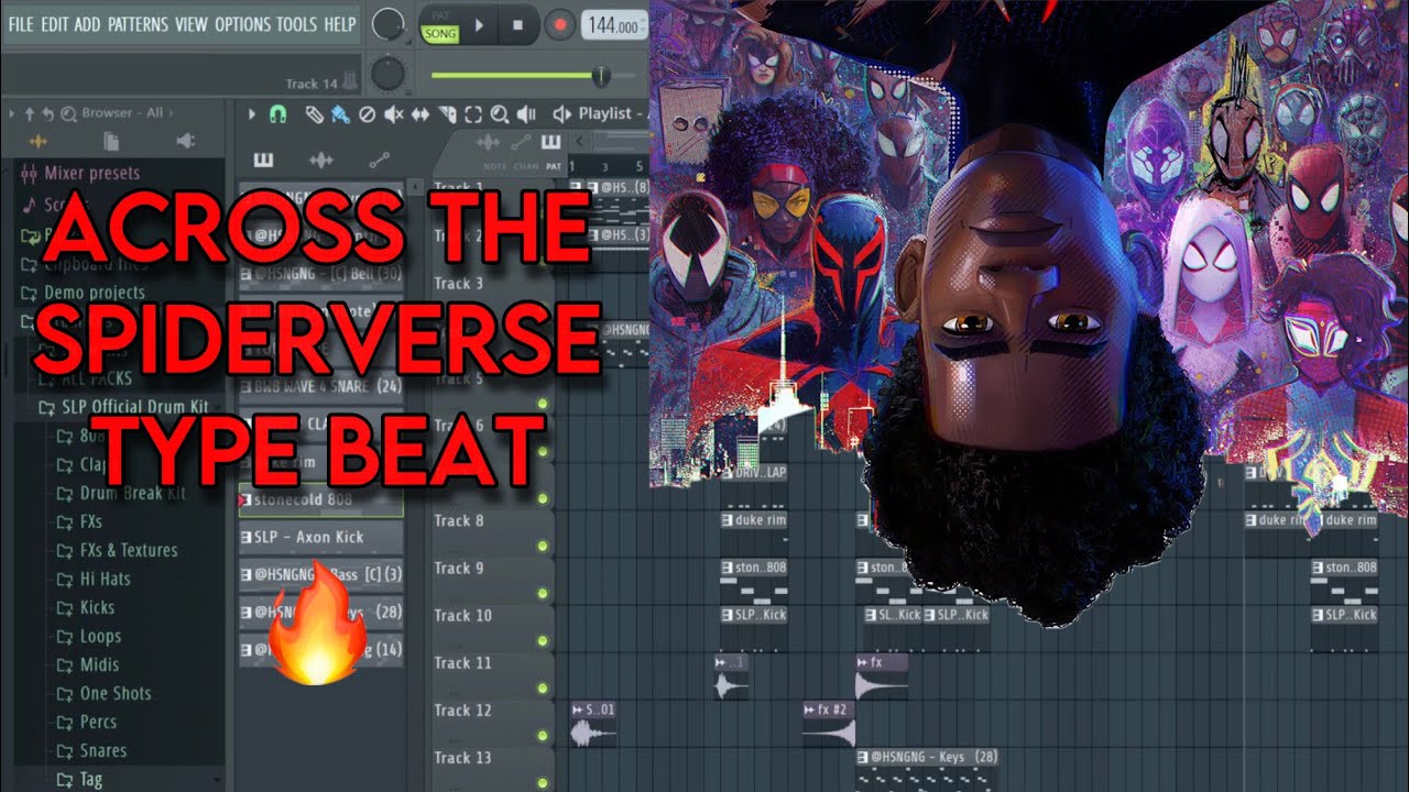 Making a Beat for Across the Spider-Verse | FL Studio Tutorial 2023