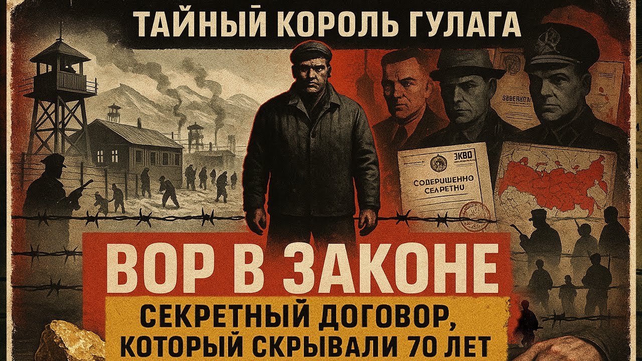 ТАЙНЫЙ КОРОЛЬ ГУЛАГА: Как Вор в Законе Управлял Лагерями Вместо НКВД