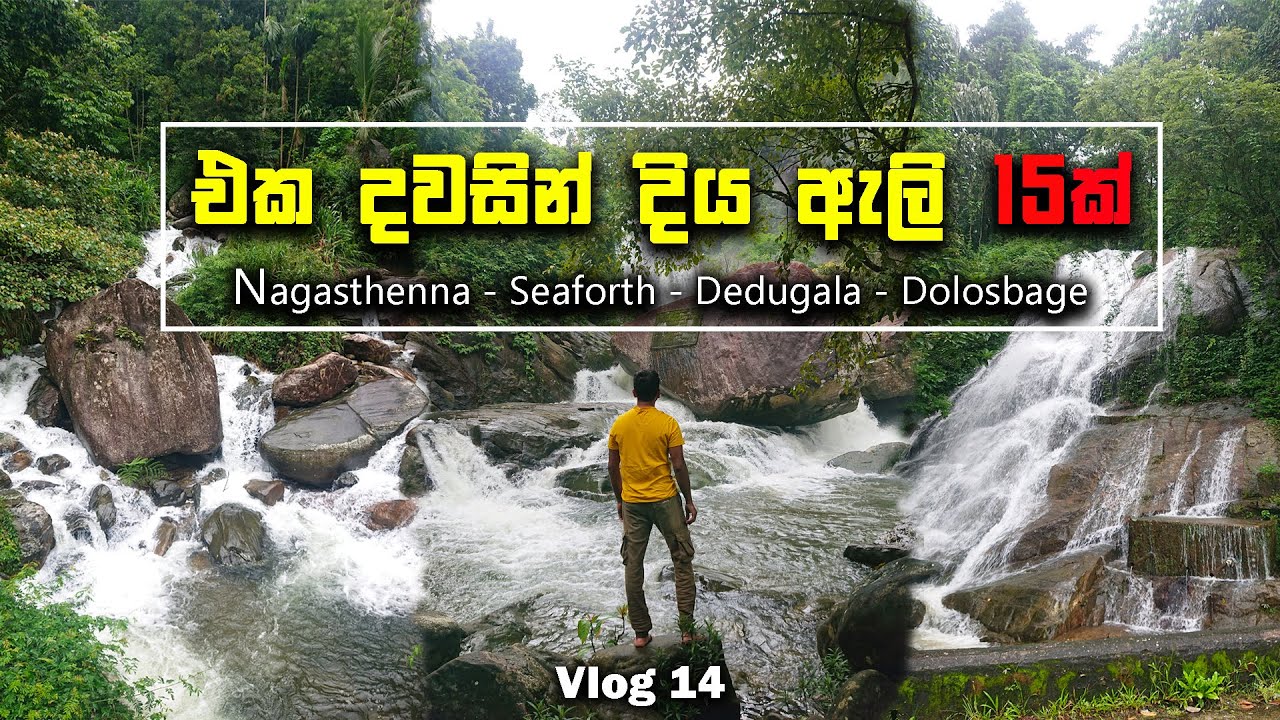 දේදුගල දිය ඇලි පාරාදීසය | 1 දවසින්  දිය ඇලි 15ක් | Dedugala - Nagasthenna - Seaforth - Dolobage