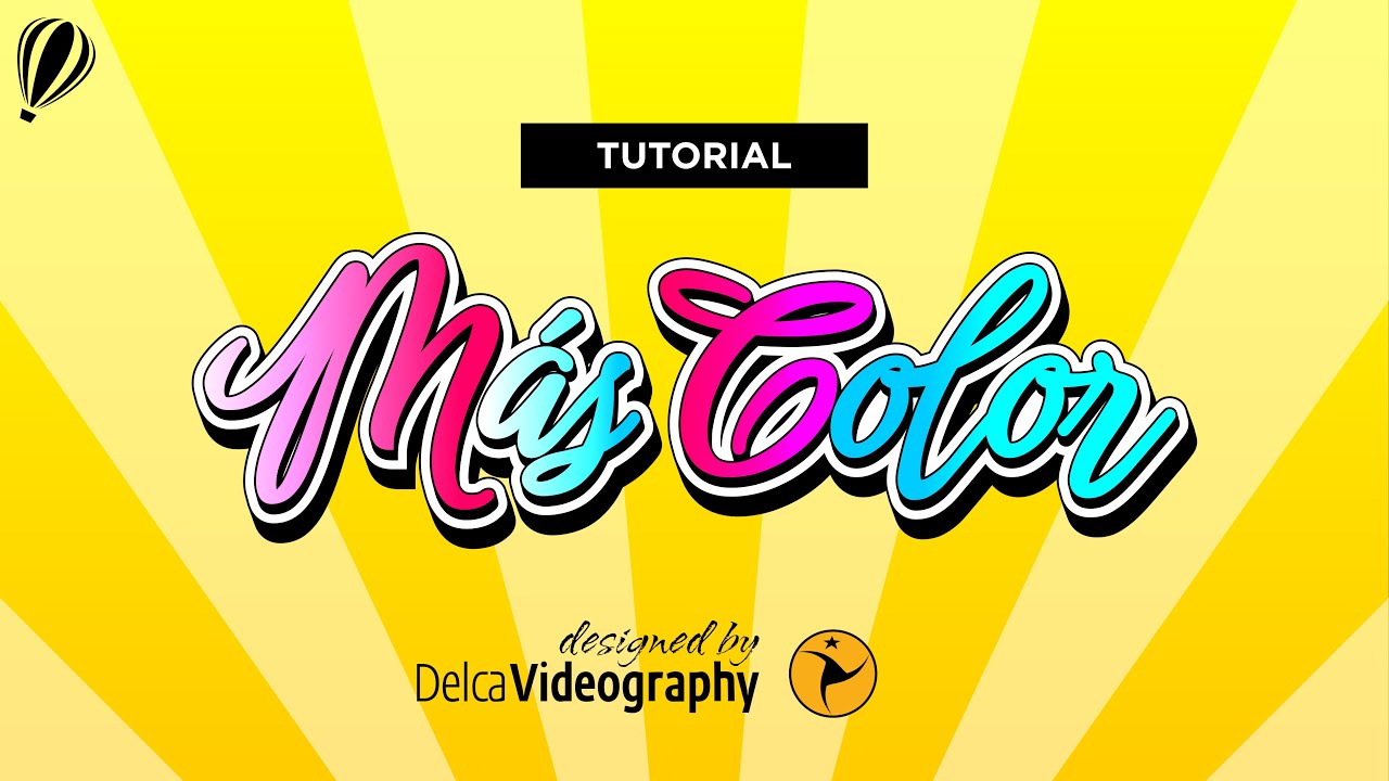 ✍🏼 Curso de CorelDRAW  ✔ LOGOTIPOS con TEXTO | 2023 @DelcaX