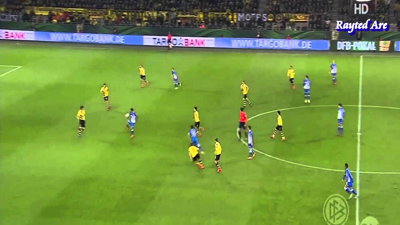 Kevin Volland vs Borussia Dortmund. (DFB-Pokal) (07.4.2015)