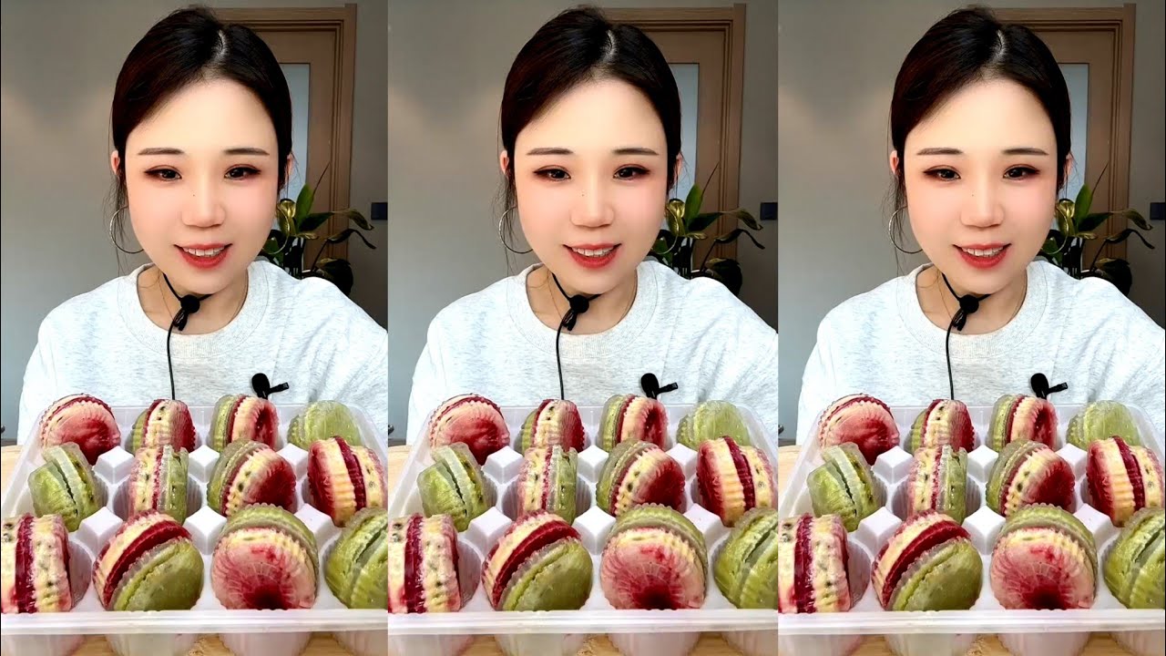 ASMR ICE EATING PASSION FRUIT 
