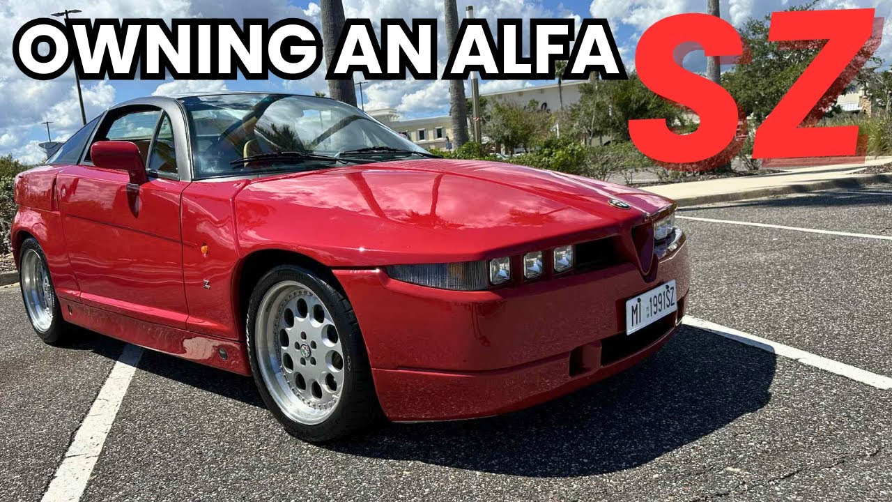 Этот Alfa Romeo Sprint Zagato 1991 года — один из самых известных и недооценённых автомобилей Alfa.