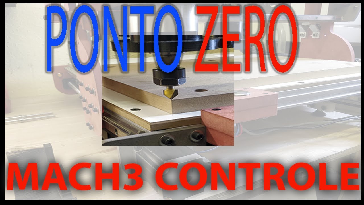 Como Posicionar a CNC de forma precisa no Mach3 | Configurando 3 formas de movimento no MACH3