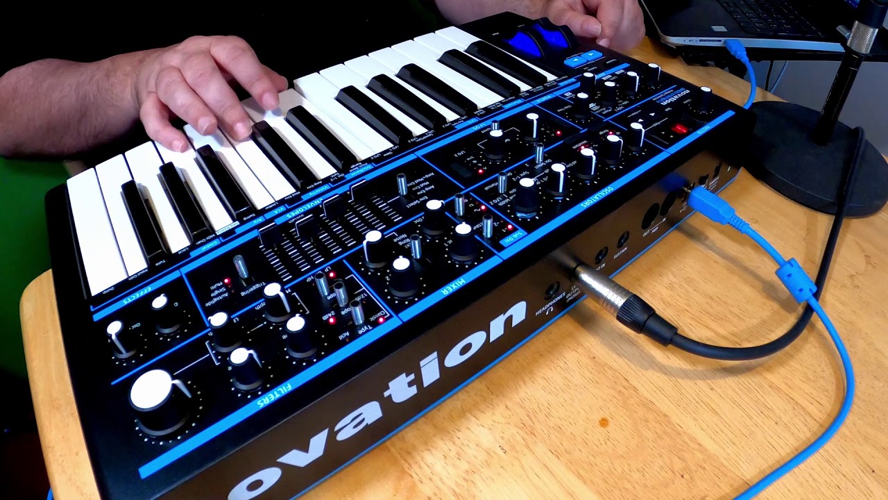 Bass Station 2 Arpeggiator and AFX mode in firmware 4.14 review