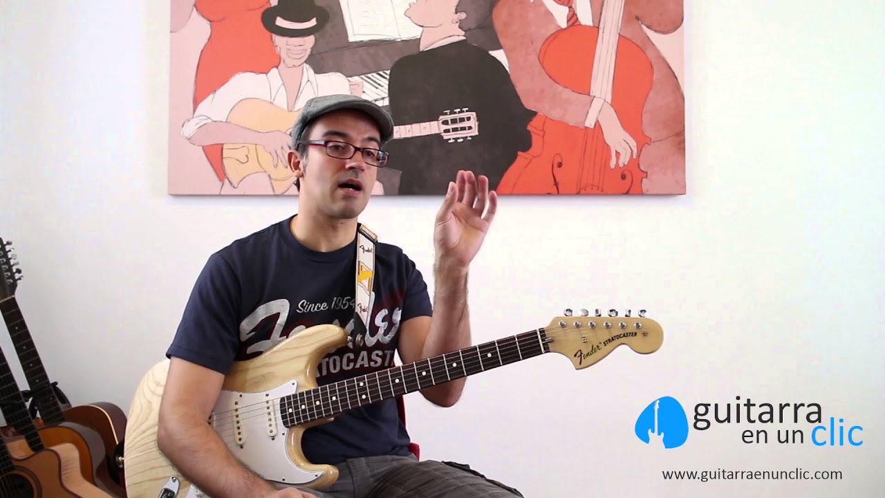 Mano izquierda de la guitarra. Correcciones técnicas. P2C02