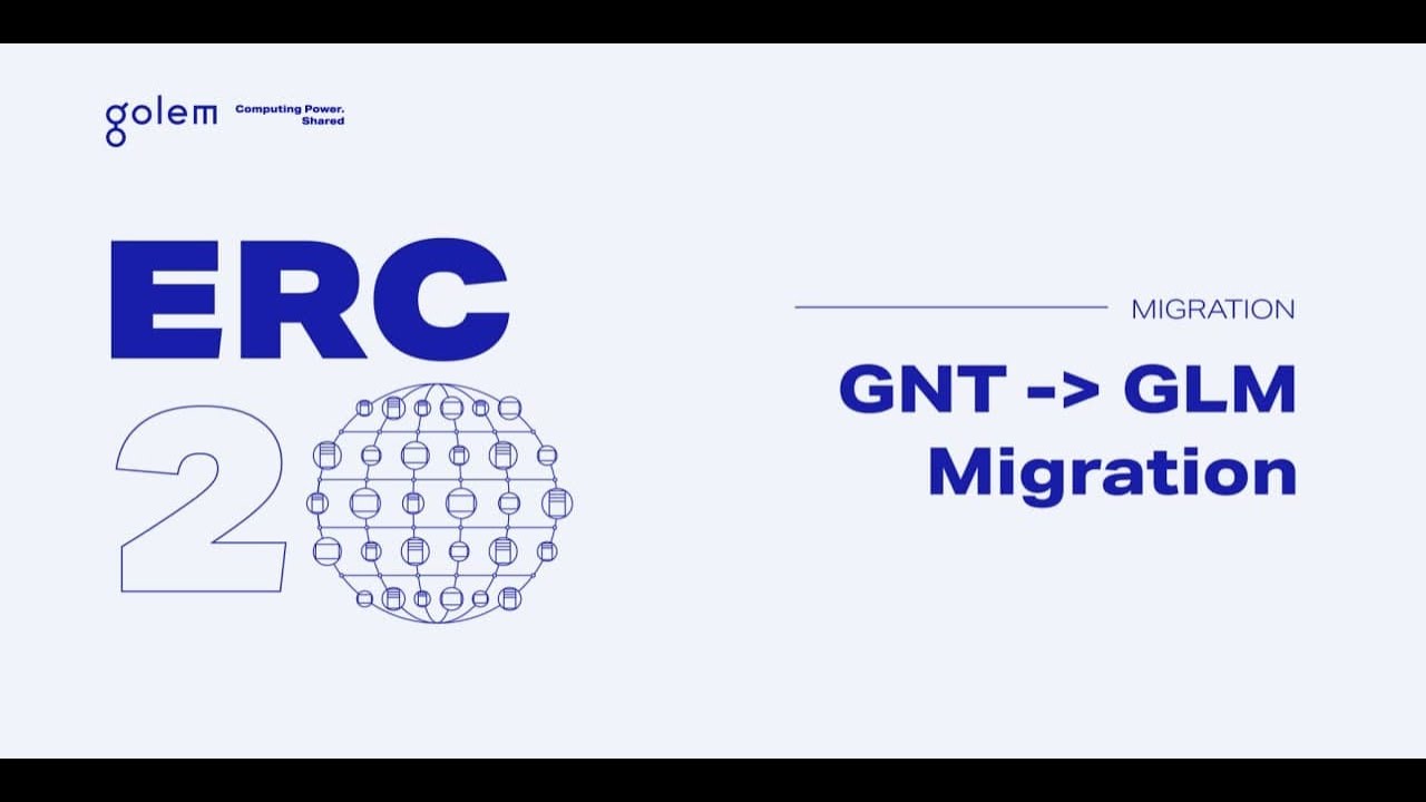 Golem GNT to GLM token migration walk-through