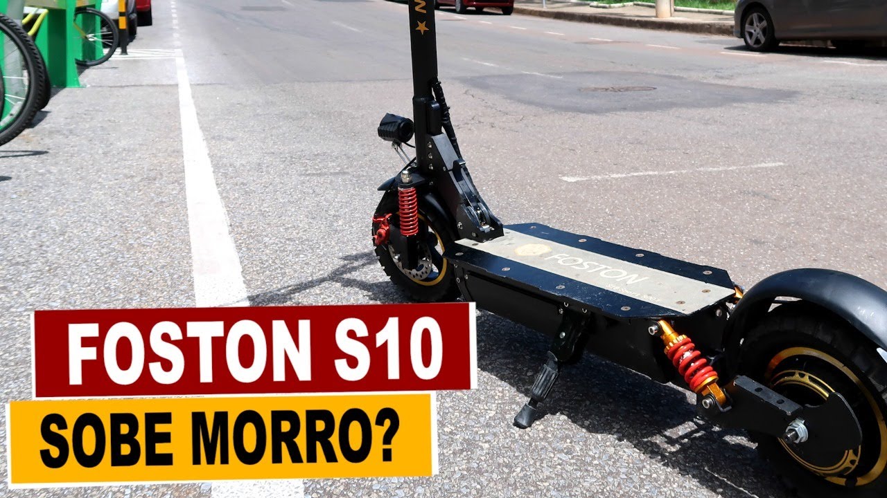 FOSTON S10 SOBE MORRO? Teste de FORÇA!