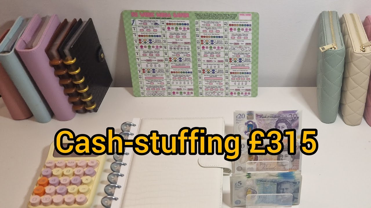 Cash Stuffing for the Week | Budget With Me Using Cash Envelopes