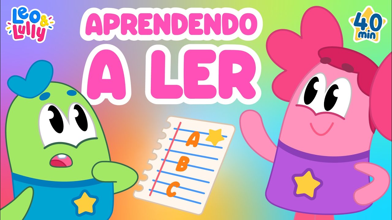 O MELHOR VÍDEO PARA APRENDER A LER | VOL 3 | 40 MIN DE VÍDEOS PARA AJUDAR NA ALFABETIZAÇÃO