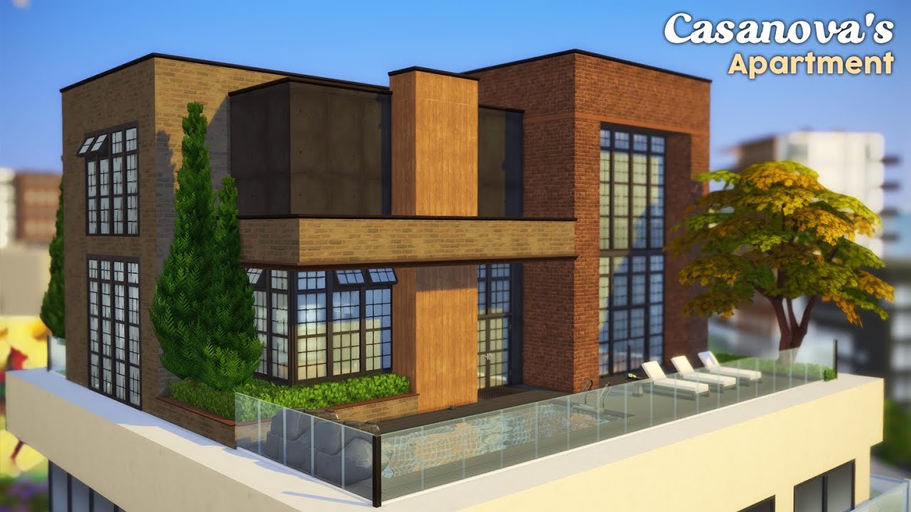 Casanova's Penthouse 🌆 | GIVEAWAY | Casanova Cave & Secret Sanctuary Kit | Stop Motion Build | No CC