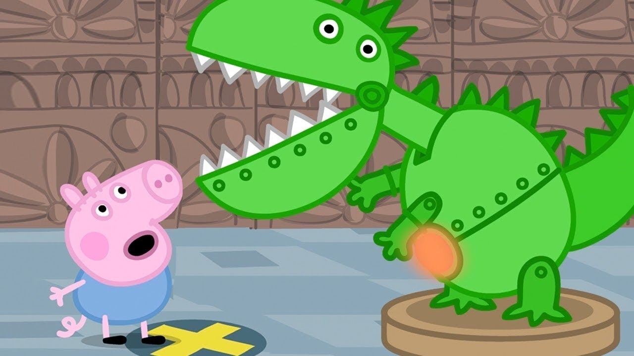 George meets a huge Dinosaur! 🦖 | Story for Kids | Kids Cartoons | Peppa Pig Videos
