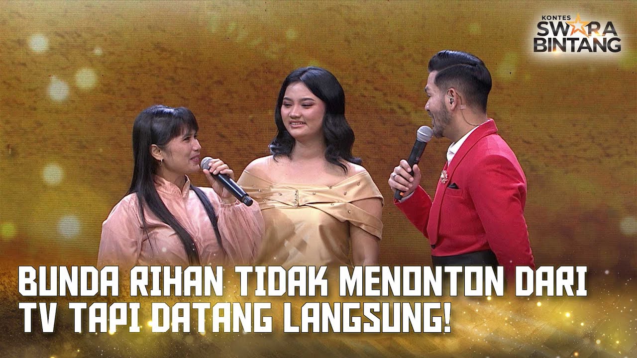 Rihan Tidak Bisa Menahan Air Mata Dengan Kedatangan Bunda Nya | KONTES SWARA BINTANG 2025