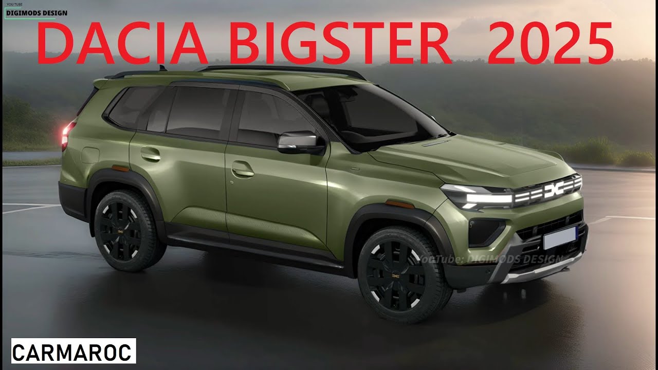 ارخص سيارة عائلية ب7 مقاعد من DACIA BIGSTER