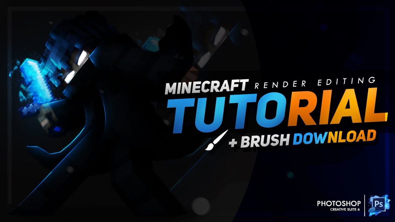 » Minecraft GFX Render Editing Tutorial » *FREE* Custom Brush