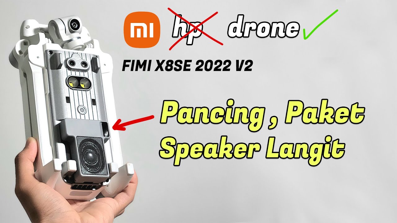 XIAOMI FIMI X8SE 2022 V2 - beneran drone perusak pasar