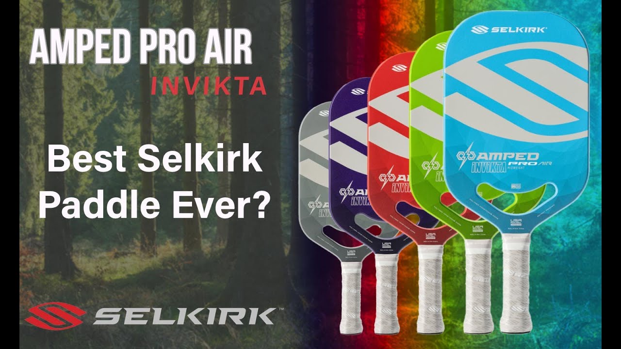 Selkirk AMPED Pro Air Invikta Pickleball Paddle Review