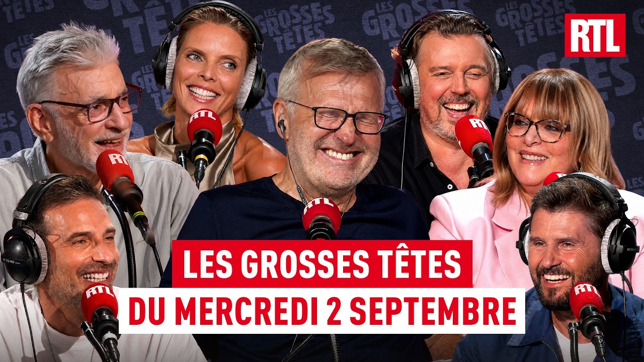 Les Grosses T&ecirc;tes du mercredi 2 septembre 2026 I Int&eacute;grale