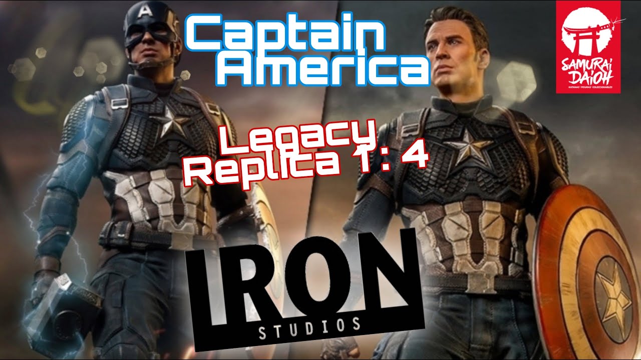 Captain America Legacy Replica Statue - End Game : Iron Studios 1/4 Scale