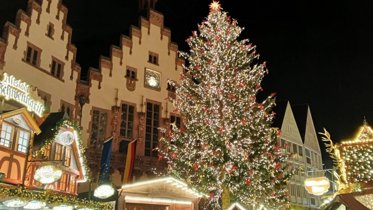 Christmas market in Frankfurt 🌲