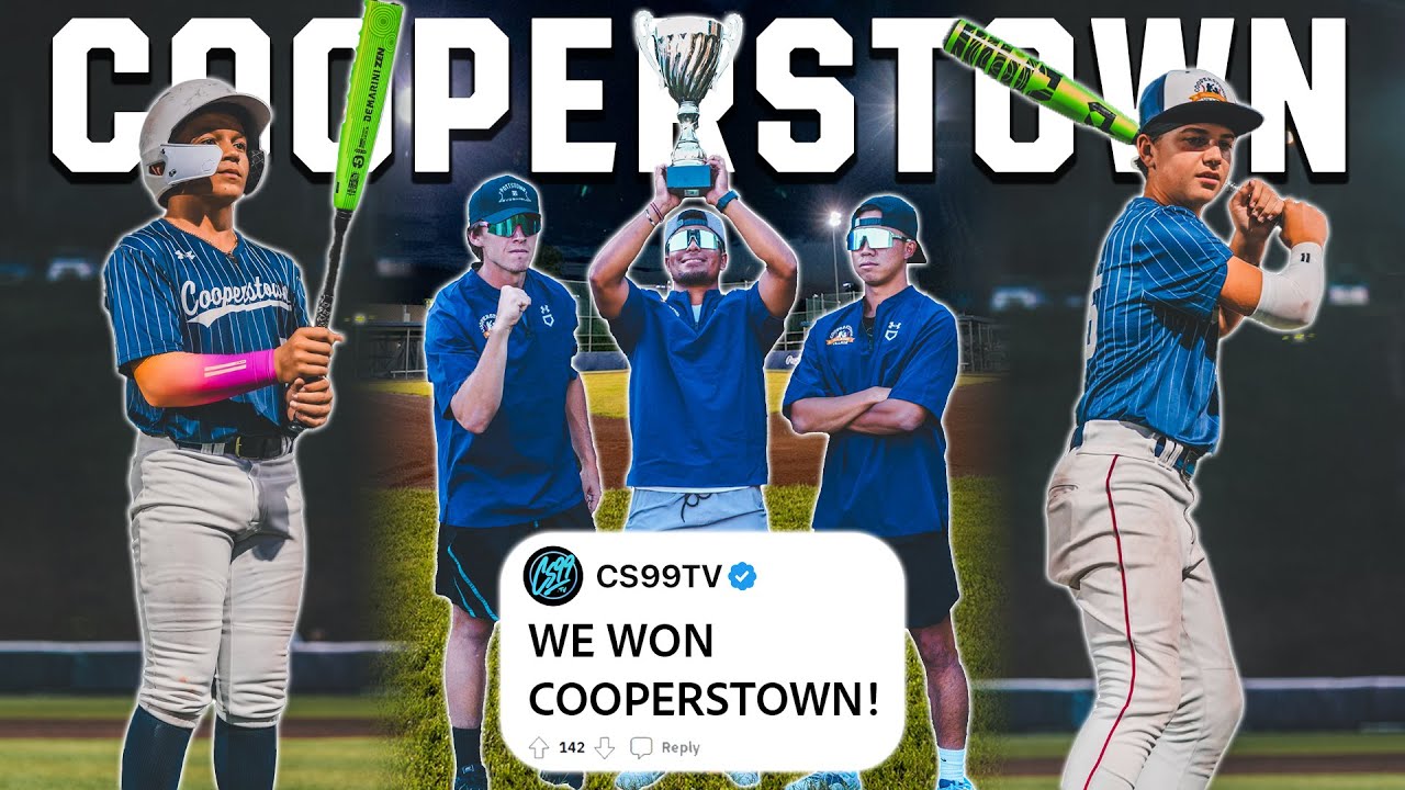 We COACHED a RANDOM Travel Team in Cooperstown and WON the Tournament!