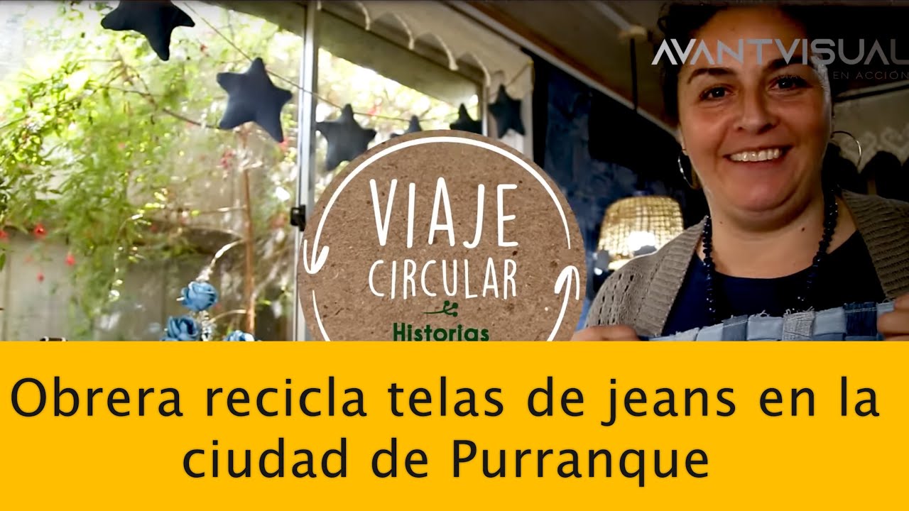 RECICLAJE DE TELAS DE JEANS EN LA CIUDAD DE PURRANQUE EN VC CAP-3 OBRERA#reciclaje#economíacircular