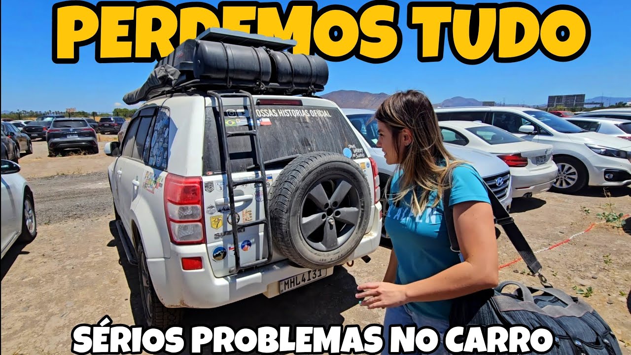 Foi assim que econtramos nosso carro depois de 30 dias abandonado no Chile | T2 Ep150 #chile