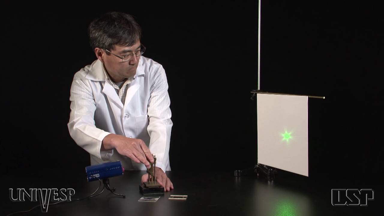 Tema 13 - Fenômenos Associados a Propagação Ondulatória | Experimentos - Figuras de difração