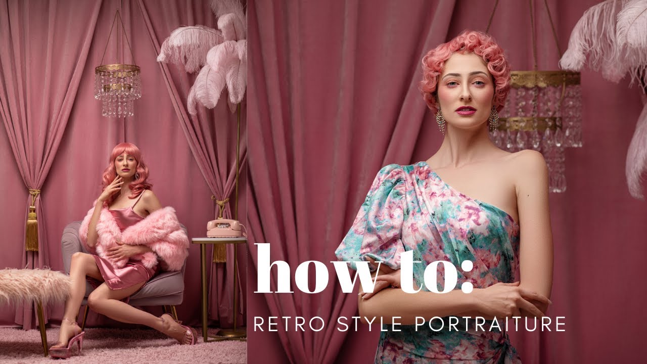 How to shoot Retro Style Portraiture | Wall Crawl Studio in Orlando, FL