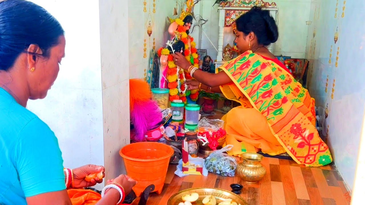 Kartik Puja 2025 Vlog | Hum aur Sasuma milke puja kiye 🥰