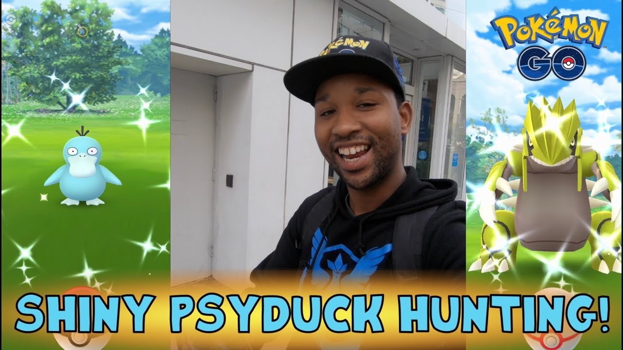 Shiny Psyduck hunting in Pokemon GO! Shiny legendaries, Shiny trades and insane luck! ep.118