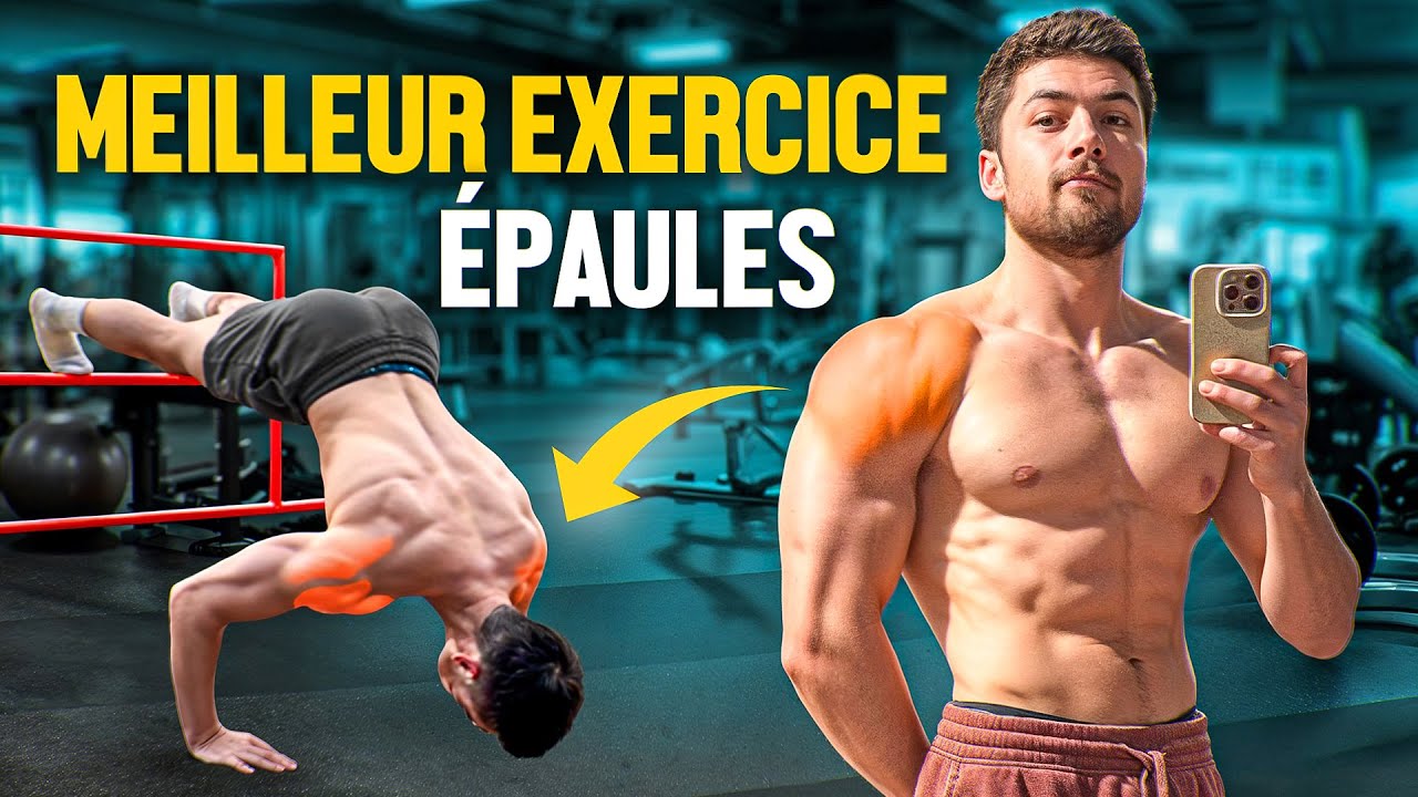 Un SEUL exercice pour des épaules en noix de coco