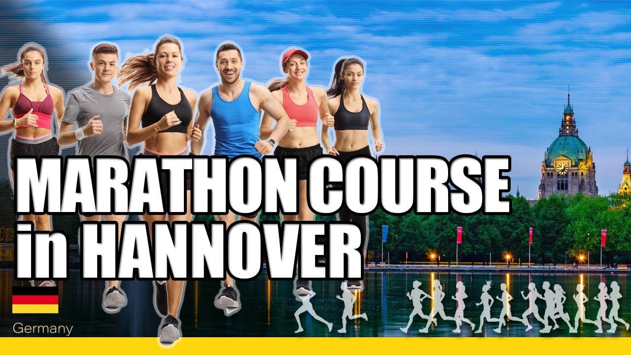 Marathon course at Hannover Marathon